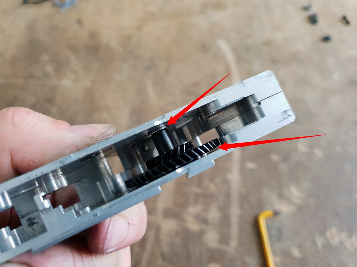 How to shim your gears CNC Receiver, CNC gearbox, CNC airsoft upgrade